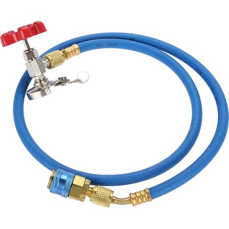 Tuyau de Recharge Réfrigérant R134A Raccord Bidon Gaz pour R502 (1/4)