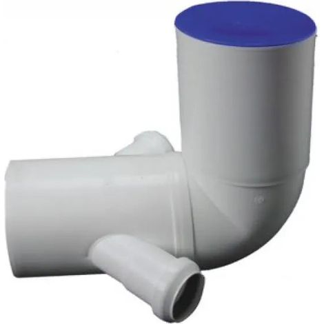 Curva Wc Ø110/40 2 Attacchi Orientabile