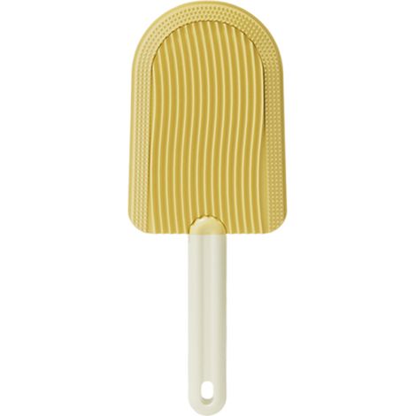 1 peigne à langue pour chat, ergonomique, en PP, 20 × 7,5 × 5 cm, bleu, pour poils longs et entretien quotidien (1/5)