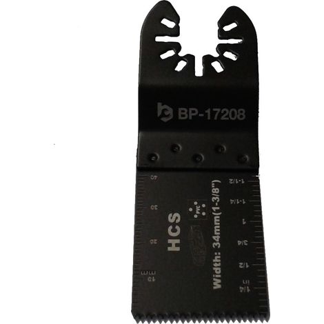 Oscillating HCS 34mm x 40mm Plunge Cut Multi Tool Saw Blade Wood PVC Fits Makita (1/3)