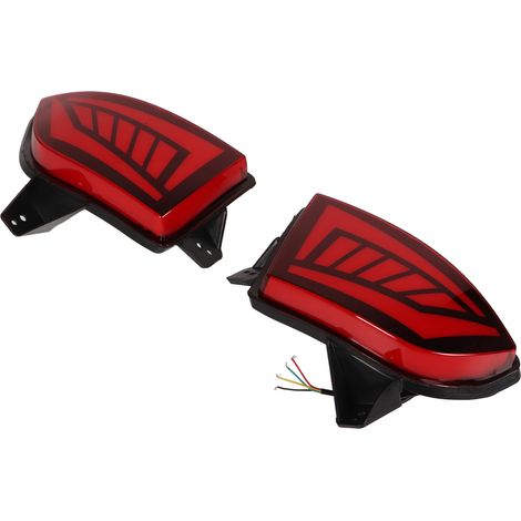 Lot de 2 feux arrière à LED (gauche et droite) avec 3 fonctions, 12 V, 45-55 lm, clignotants dynamiques, pour Honda Pilot 2019-2021 (1/5)
