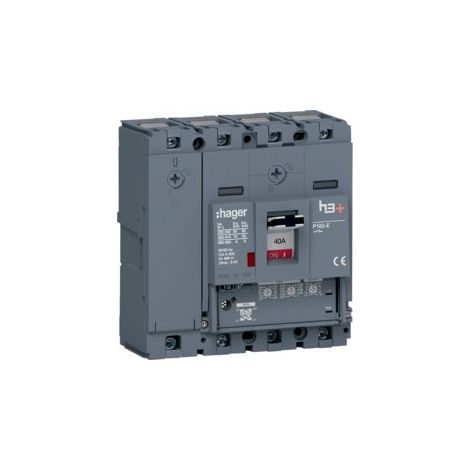 Disj.h3+P160 LSNI 4x40A 70kA - APPAREILLAGE DE TETE HAGER HES041GC (1/2)