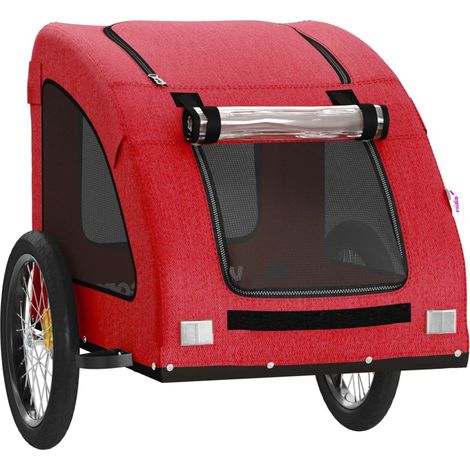 Rimorchio/carrello per animali domestici rosso 020044351