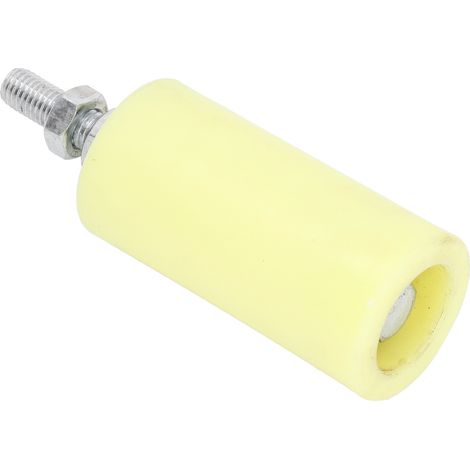 Galet de guidage pour porte coulissante en nylon rigide haute résistance, support de porte coulissante 100 mm (1/5)