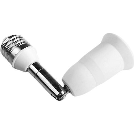 Rallonge pour douille E27, adaptateur réglable pour luminaire encastré. (1/2)