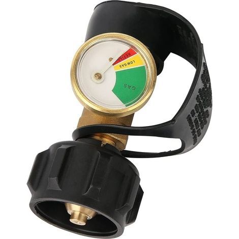 Indicatore di livello e rilevamento perdite per bombola di propano, misuratore di pressione del gas, tipo 1 per camper (1/4)
