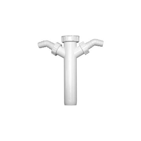 Sanitop Wingenroth-Impostazione Tubo A Sifone Lavandino, 1 1/2 "X 200 Mm