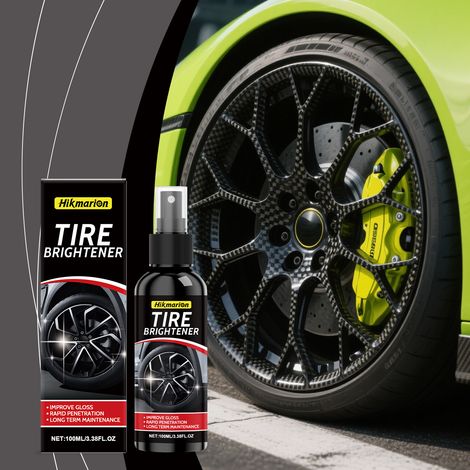 Car tire care product, car tire retreading, cleaning, polishing, daily shine care product -- 100ml -- BIEMMEDUE (1/5)