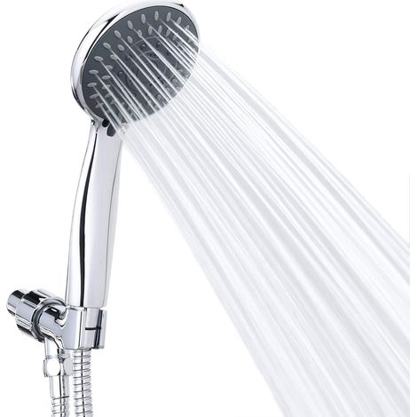Hochdruck-Handbrausekopf, kraftvoller Niederdruck-Wasserstrahl, verhindert Wasseraustritt aus dem Duschkopf.