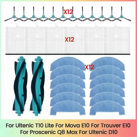 Pièces détachées pour aspirateurs T10 Lite, E10 et E10 (1/5)