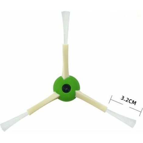 Set di 3 spazzole laterali, compatibili con gli aspirapolvere robot iRobot Roomba serie i7 e5 i7+ e6 i7 Plus e7, accessorio di ricambio, spazzole laterali per robot serie (1/5)