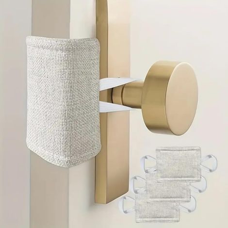 Lot de 3 bloqueurs de porte, silencieux de porte, coussin de ferme-porte silencieux, silencieux de porte pour claquer, butée de porte pour réduire le bruit