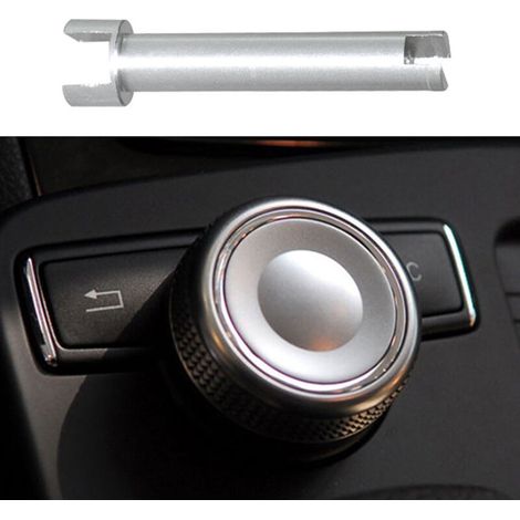 Eosnow Bouton de commande de console de commande, bouton de commutation rotatif, outils d'arbre de défilement, kit de réparation de remplacement pour Mercedes-Benz Classe C Classe E Classe GLC W204 X2 (1/4)
