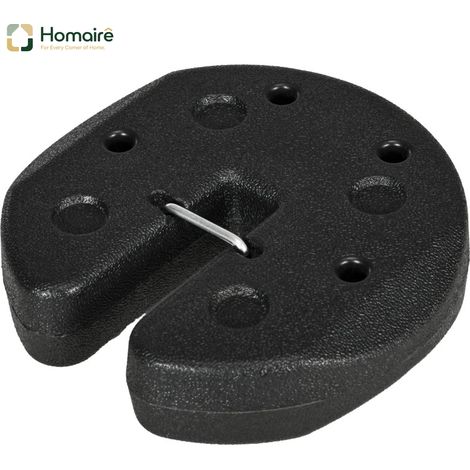 HOMAIRE Set de 4 pieds de pavillon avec poinçons de fixation et ceinture de transport