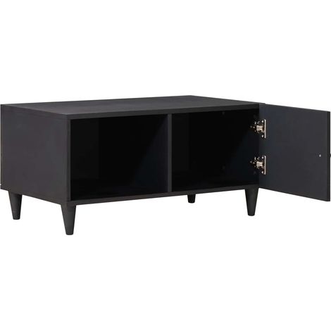 Table basse Table de salon Table de café Multicolore 80 x 50 x 40 cm Bois de mangue massif (1/5)