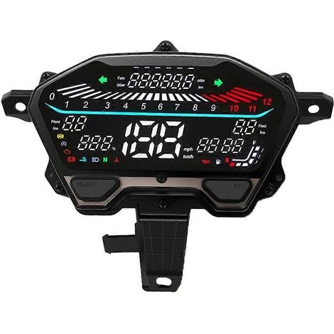 Compteur de vitesse et odomètre numérique LCD pour moto Honda Vario 125 150 160, version améliorée (1/5)