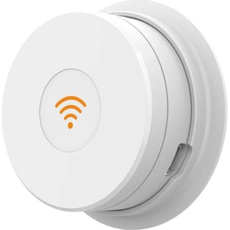Serrure de porte intelligente Serrure De Porte Intellinte, Moteur Plus Puissant, TUYA, Serrure Intellinte À Empreintes Digitales, Serrure Électronique, Cylindre D'origine ( Color : W100 WiFi Gateway , (1/5)