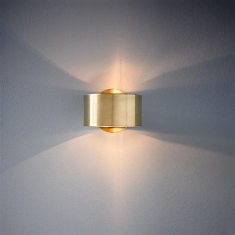 Applique Murale LED Moderne en métal pour Salon, Chambre à Coucher, Couloir, décoration d'intérieur, Douille E27 [Classe énergétique A+] (1/4)