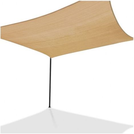 Rechteckiges Sonnensegel – wasserdichtes Polyestergewebe mit UV-Schutz für Garten, Terrasse, Balkon, 2 x 3 m (1/5)