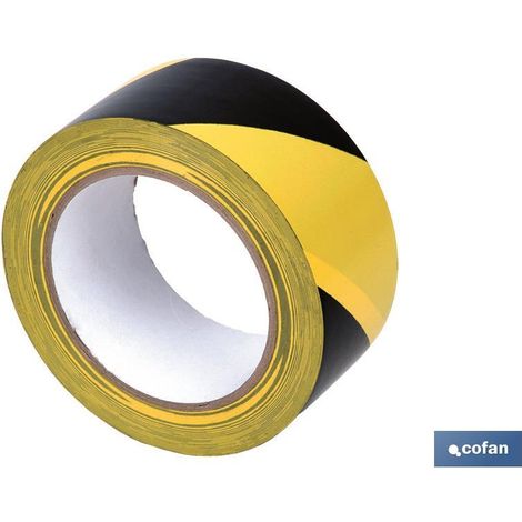Nastro Adesivo in PVC Giallo 33 metri