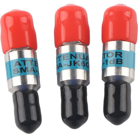 Atténuateur RF coaxial 50Ω 2W 6GHz SMA Mâle vers Femelle, 1dB, 1-30dB, 1 pièce (1/5)
