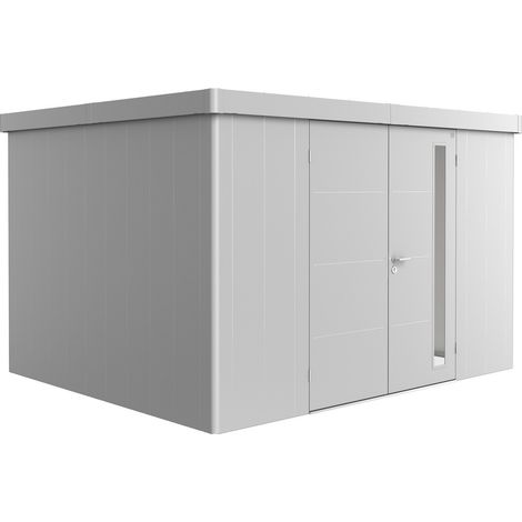 Casetta Neo 3D doppia porta, grigio scuro metallizzato (1/5)