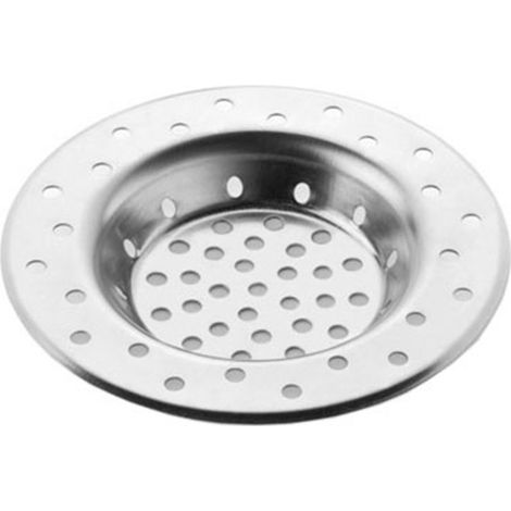 Griglia di scarico in acciaio inox Blister 80mm 3016-1