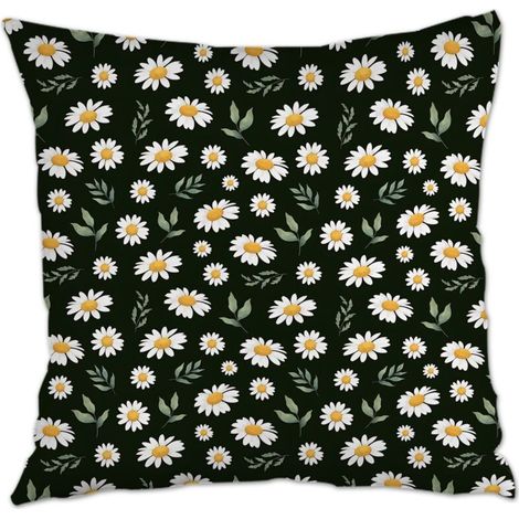 Housse de coussin carrée standard 45x45cm doux pour couple mère père famille amis amoureux animaux de compagnie (1/5)