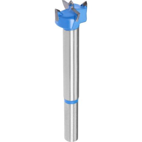 Punte da trapano Forstner da 17 mm, in carburo di tungsteno, per legno, seghe a tazza, foratura di cerniere per la lavorazione del legno (blu, grigio) (1/5)