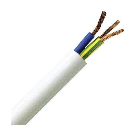 Kopp 151825002 Cavo flessibile H05VV5-F 3 x 1.5 mm² Bianco 25 m (1/2)