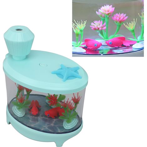 Ultraschall-Mini-USB-Luftbefeuchter mit Aromatherapie-Funktion für Büro, Zuhause und Auto – ABS, 256 g, 460 ml, Grün (1/5)
