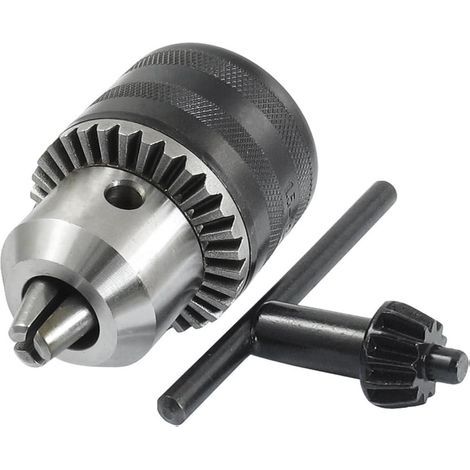 Mandrin pour Perceuse à Colonne avec Clé Type 1.5-13mm Capacité B16 Conique Alésage Percage (1/2)