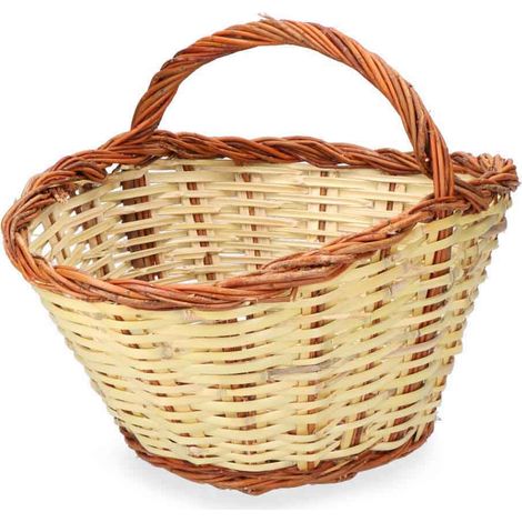 Cesta caña 44x31x22cm altura con asa 34cm edm (1/5)