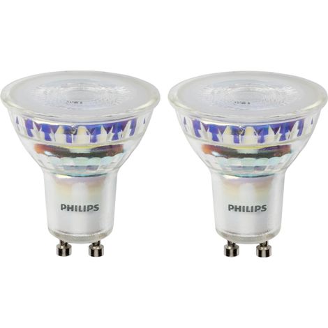 Philips Pack LED GU10 4,6 W warmweiß