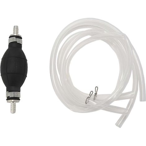 Pompe de transfert de liquides carburants, pompe manuelle utile, pompe d'aspiration pour huile, eau, essence, tuyau js (1/5)