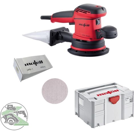 Mafell Exzenterschleifer EVA 150 E/3 + Schleifgitter 150mm 2x5 Uni-Filter-Beutel (1/5)