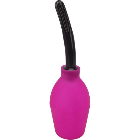 Kit de lavement en silicone réutilisable, douche anale et vaginale, pour femmes et hommes, hygiénique, 310 ml, violet (1/5)