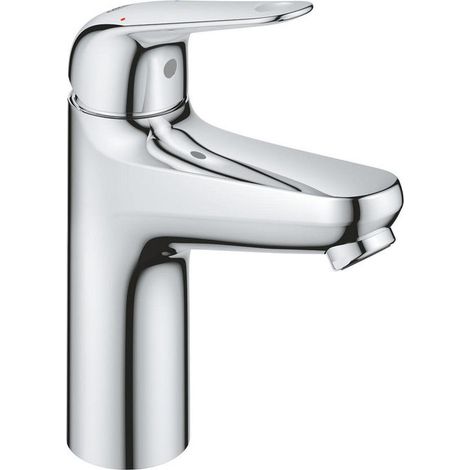 Grohe Swift - Miscelatore da lavabo, con sistema di scarico Push-Open, cromo 24326001