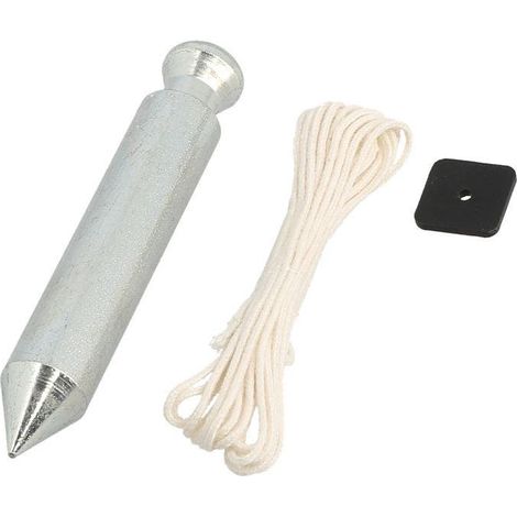 Fil à plomb pour électricien et tapissier 105 mm - Wilmart