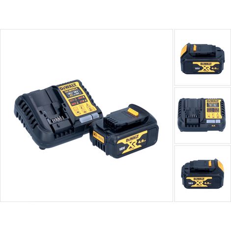 DeWalt DCB 1104 M1 Battery Starter Set 12 V / 18 V 1x batteria 4,0 Ah + caricabatterie DCB 1104
