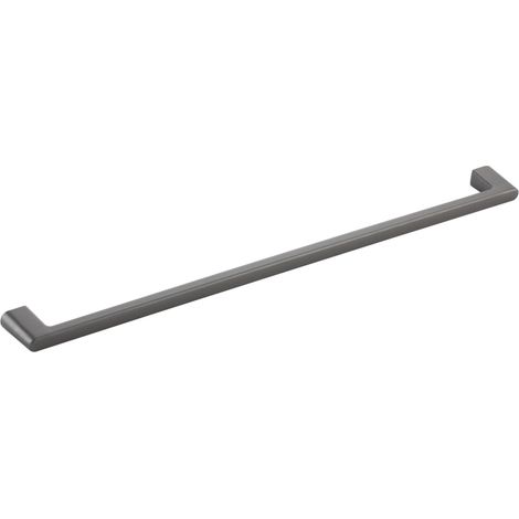 Furnipart Griff Diner LA 320mm - eleganter Möbelgriff Breite 340mm, Zinkdruckguss anthrazit gebürstet (1/5)