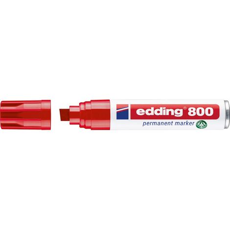 Edding Permanentmarker Nr. 800 rot