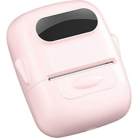 Imprimante d'étiquettes portable P50 pour vêtements et maison, rose (1/5)