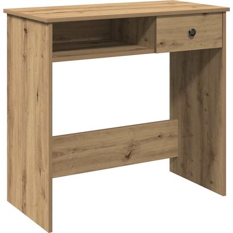 Maison Exclusive - Schreibtisch Artisan-Eiche 80x40x75 cm Holzwer