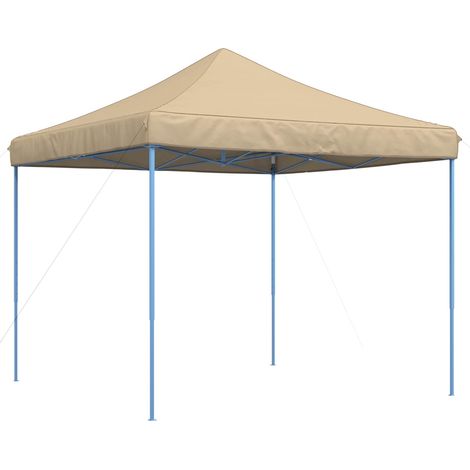 Tente de fête Beige 292 x 292 x 315 cm Tissu Oxford (1/5)
