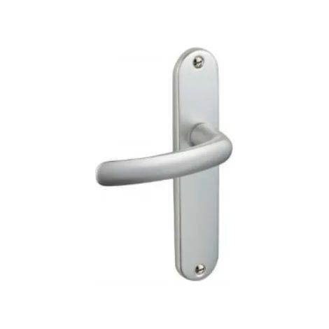 Juego de puerta Budget BEZAULT distancia entre ejes 165mm - Plata - 73118