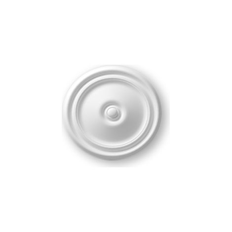 B12 DECOFLAIR Rosace Polystyrène expansé 300 x 300 x 32 - 1 pièce (1/3)