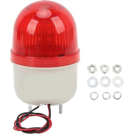 Porte Automatique avec Lumière Stroboscopique Rotative LED Haute Luminosité pour Volaille, Signal d'Alerte Visuel, Équipement d'Élevage (1/5)