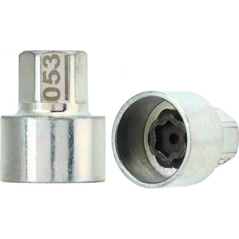 Clé antivol de roue de verrouillage pour écrou de roue de rechange pour séries 1 3 5 6 7 X1 X2 X3 X4 X5 X6 Z4 (053) (1/5)