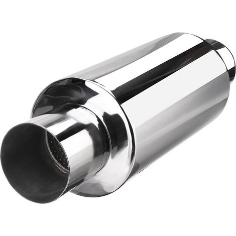 Exhaust 5 x 3'' x 10 Inch Long Universal Silencer Resonator Muffler Back Box T304